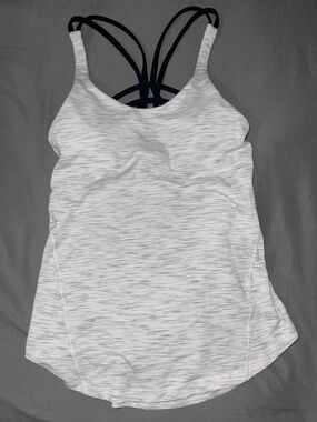 lululemon athletica Tank with Black Double-Strap Back